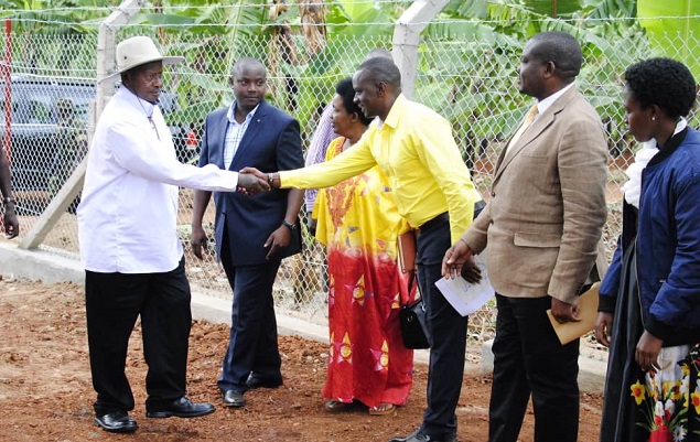 Launch of Nyamiyonga- Katojo water supply system in Isingiro district.
