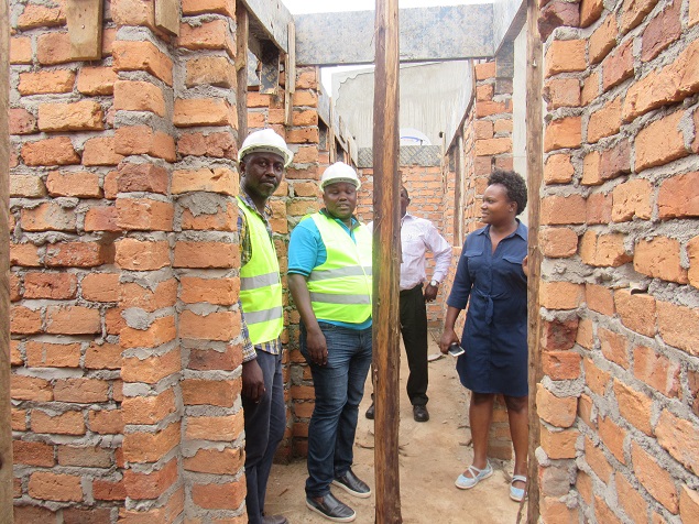 field supervision of Namulonge- Kiwenda piped water supply system located in Wakiso district