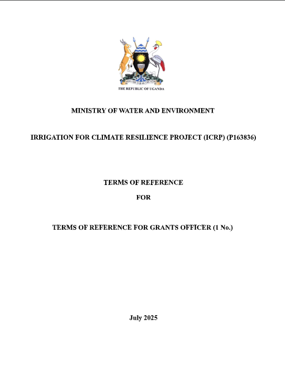Final ToR for Grant Officers 1