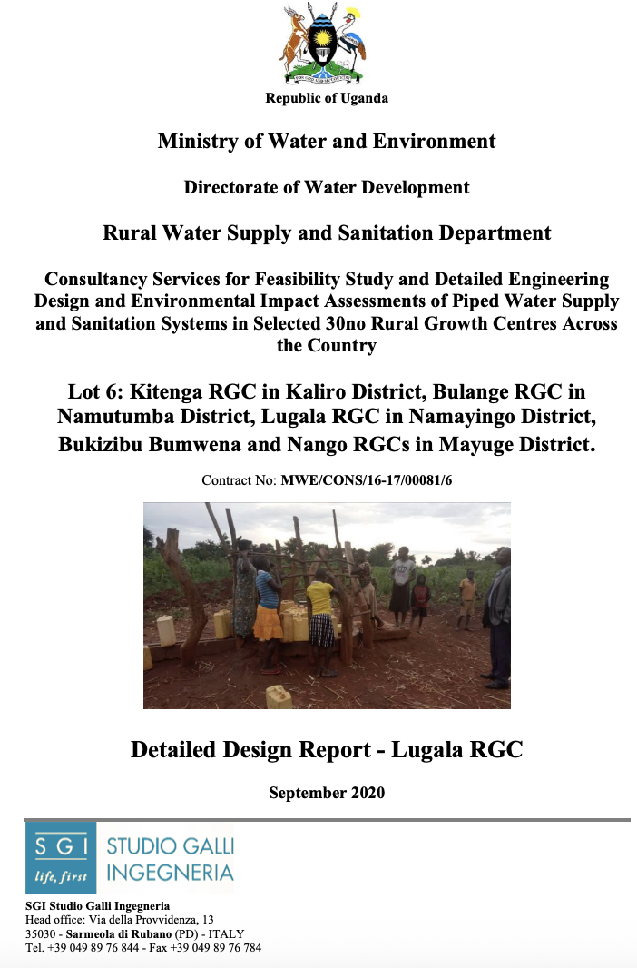 Lugala Detailed Design Report