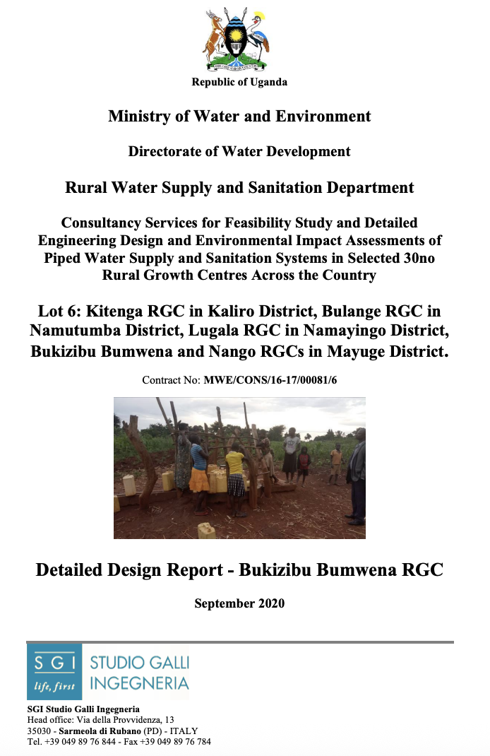 Bukizibu Bumwena Detailed Design Report