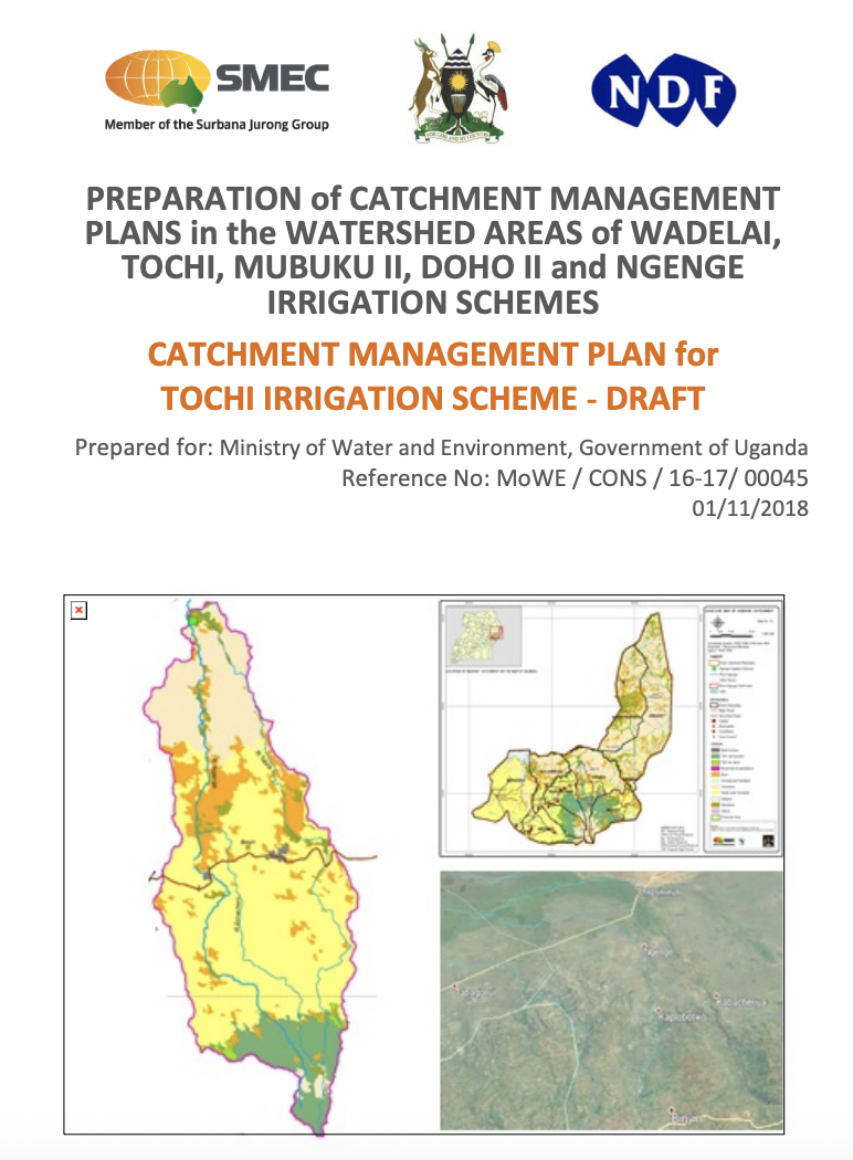 CMP for Tochi Irrigation Scheme
