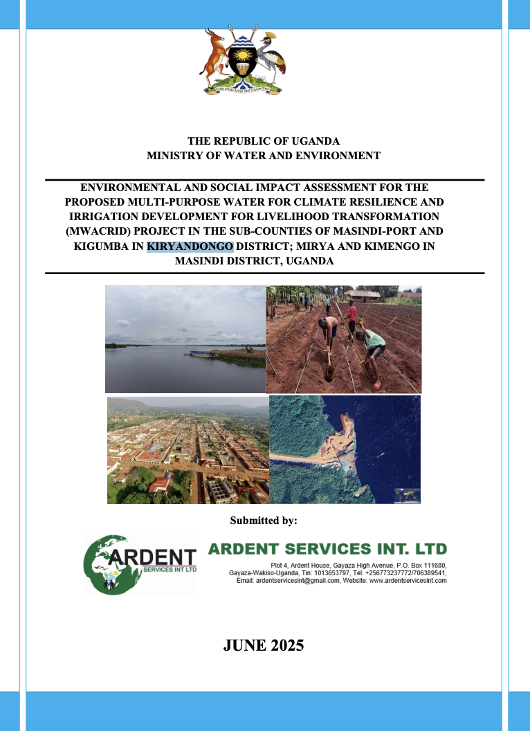 Final ESIA-MWACRID Project