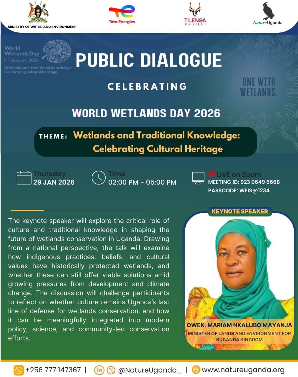 Wetlands Public Dialogue