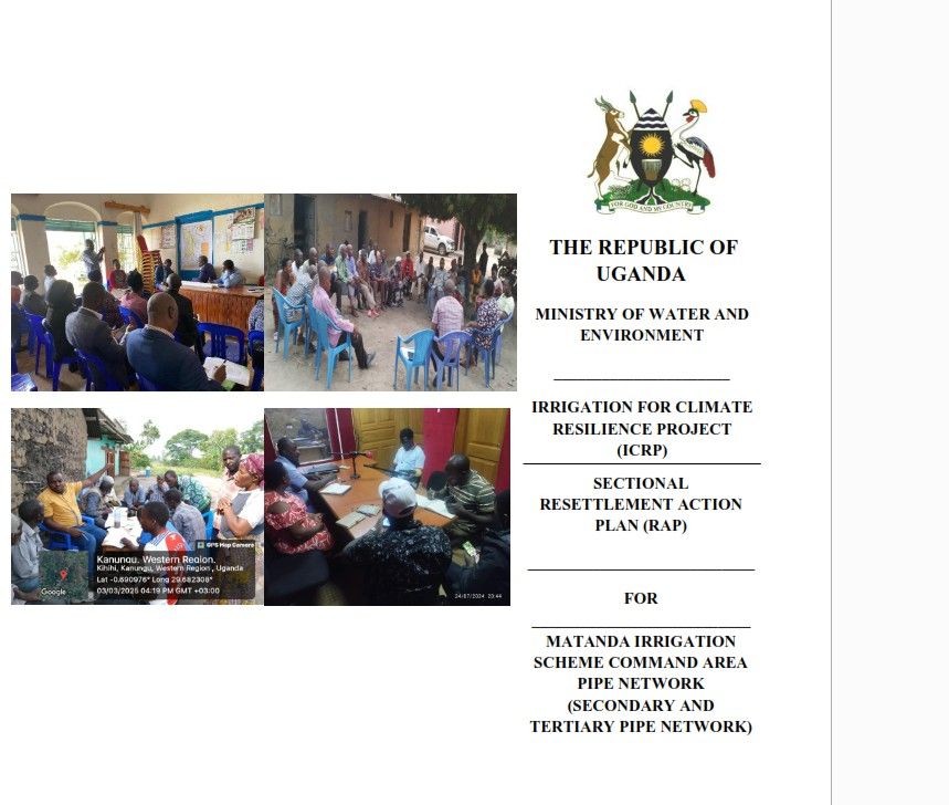 MATANDA IRRIGATION SCHEME_COMMAND AREA SECTIONAL RAP