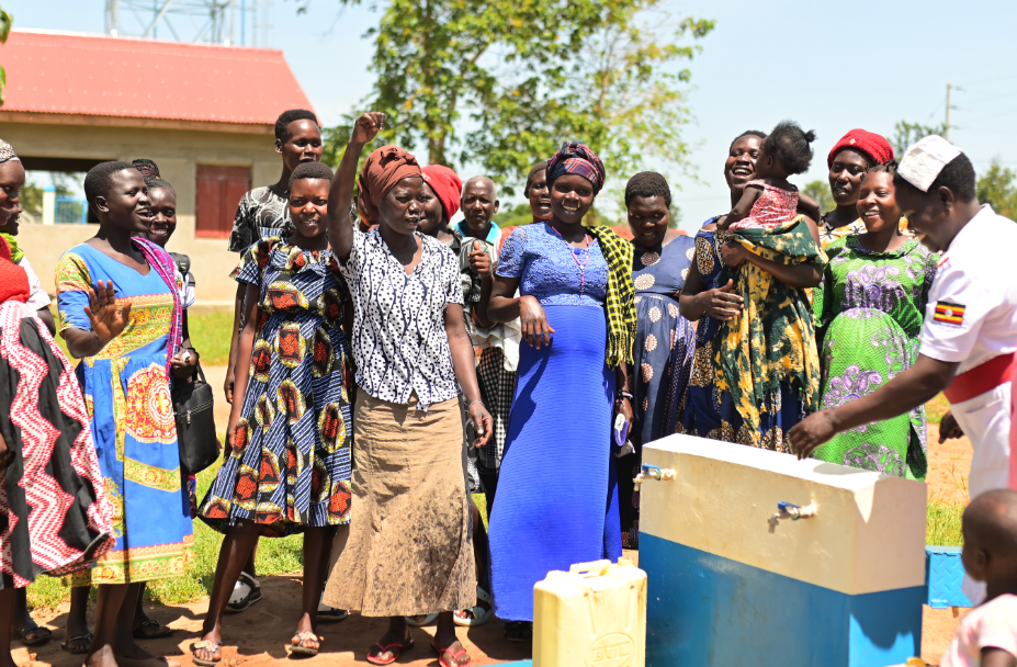 Expectant mothers at Kapir HC III-Ngora District, appreciating the efforts by the ministry