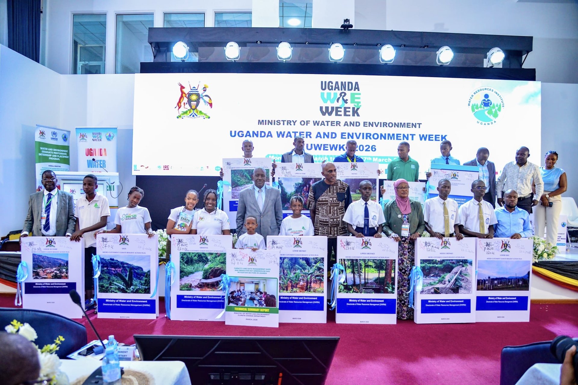There was launch of Climate Resilient Action Plans (CRAPs) and Reports