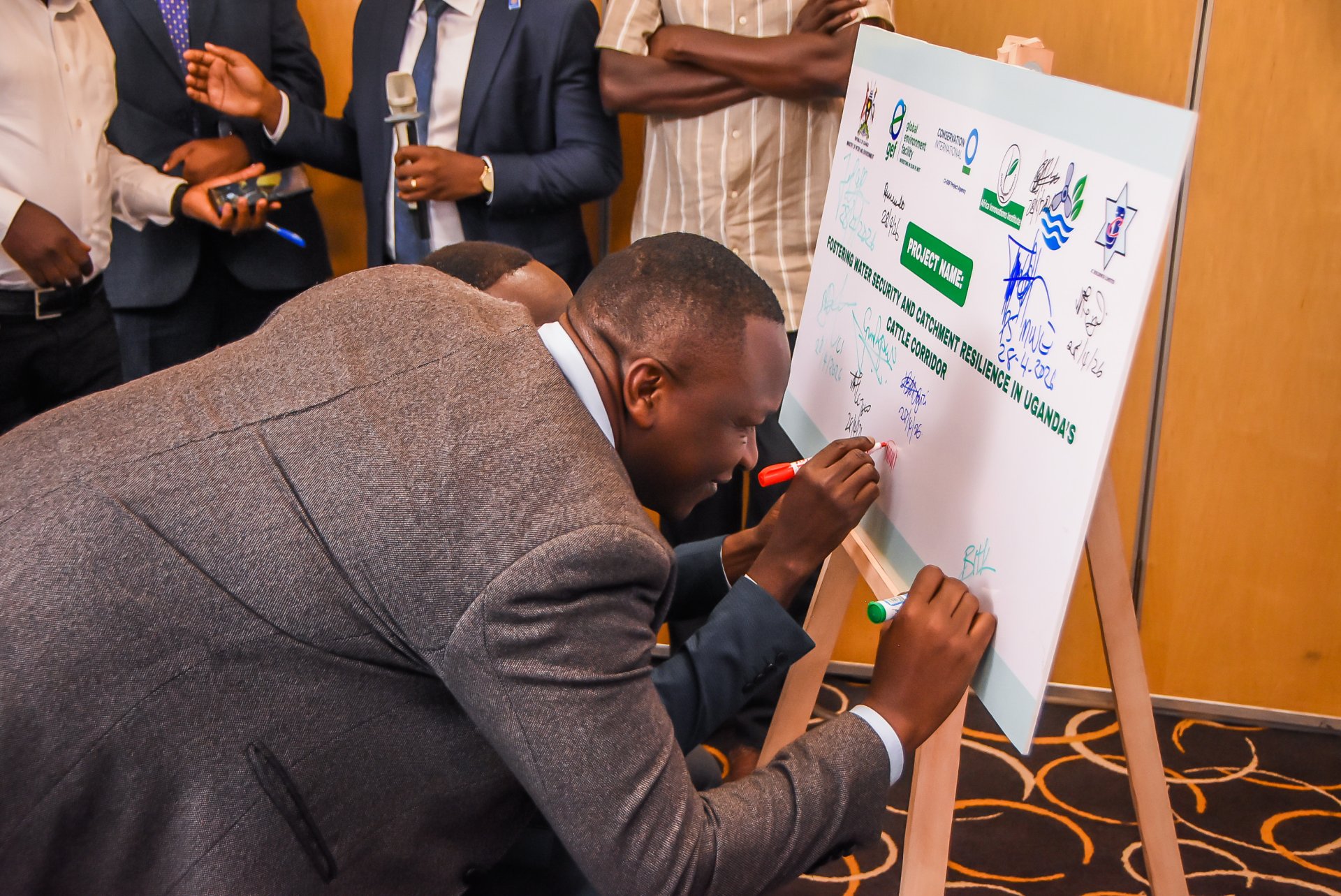 “Fostering Water Security and Catchment Resilience in Uganda’s Cattle Corridor”, Project Launch.