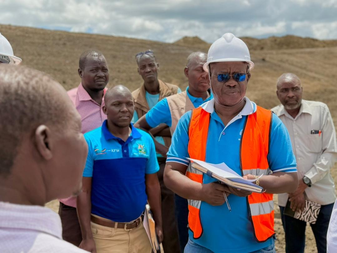 major earthworks on the Naitakiru Valley Tank in Kotido District