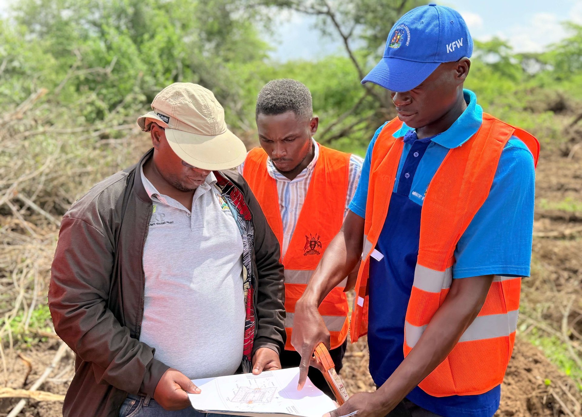 Technical Site Inspection and Start-Up Meeting Held for Akore Valley Tank, Amudat District