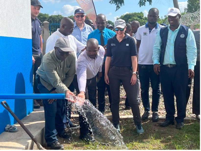Commissioning of Buwambi pump solar powered station in Namutumba 