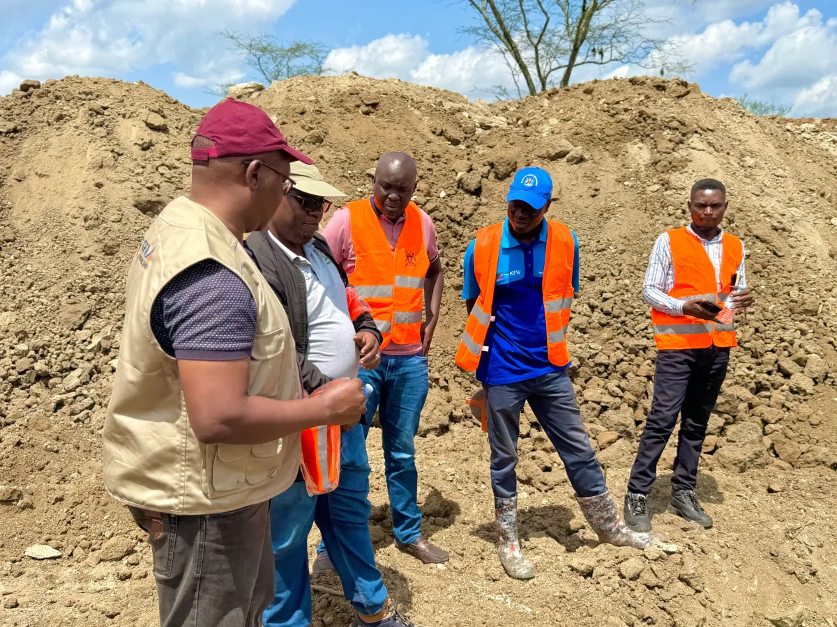 Technical Site Inspection and Start-Up Meeting Held for Akore Valley Tank, Amudat District