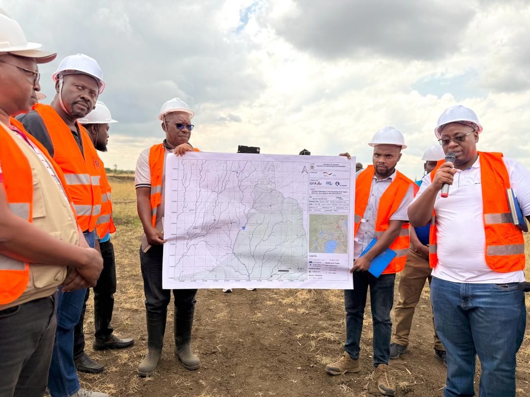 Government, German Partners Inspect Karamoja Water Projects