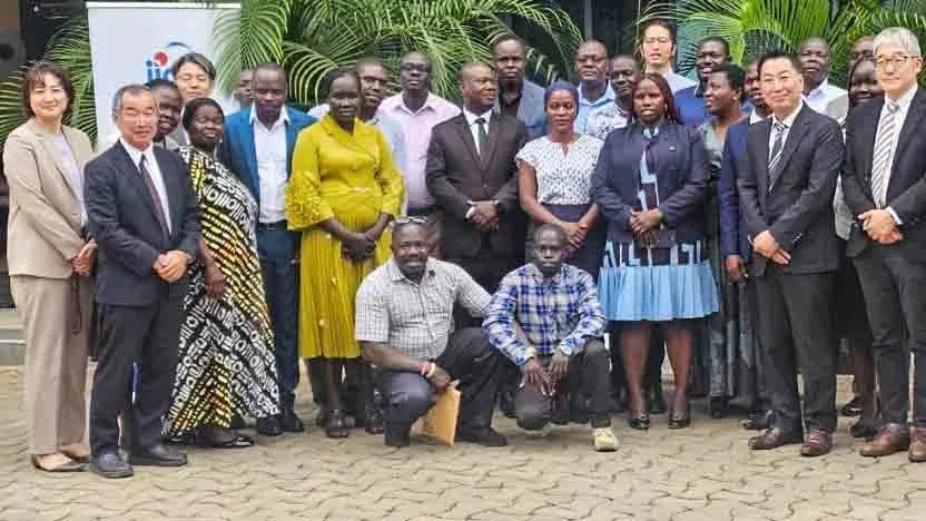 Joint Coordinating Committee (JCC) members meeting at Le Tsuba Hotel in Arua District