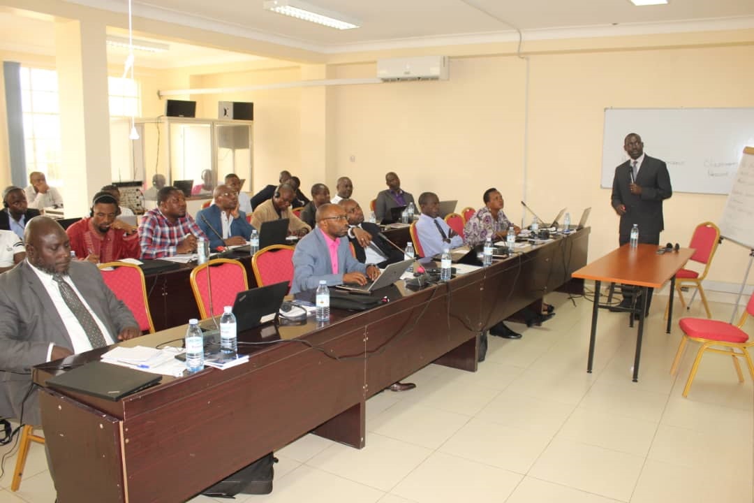 LEAF II Project conducting a training for participants from both Uganda and DR Congo at the Water Resources Institute.